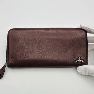 Vivienne Westwood Leather Wallet orb Logo